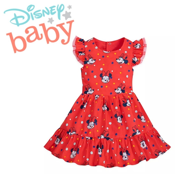 🆕️Disney Minnie Mouse Baby Dress - Picture 1 of 11